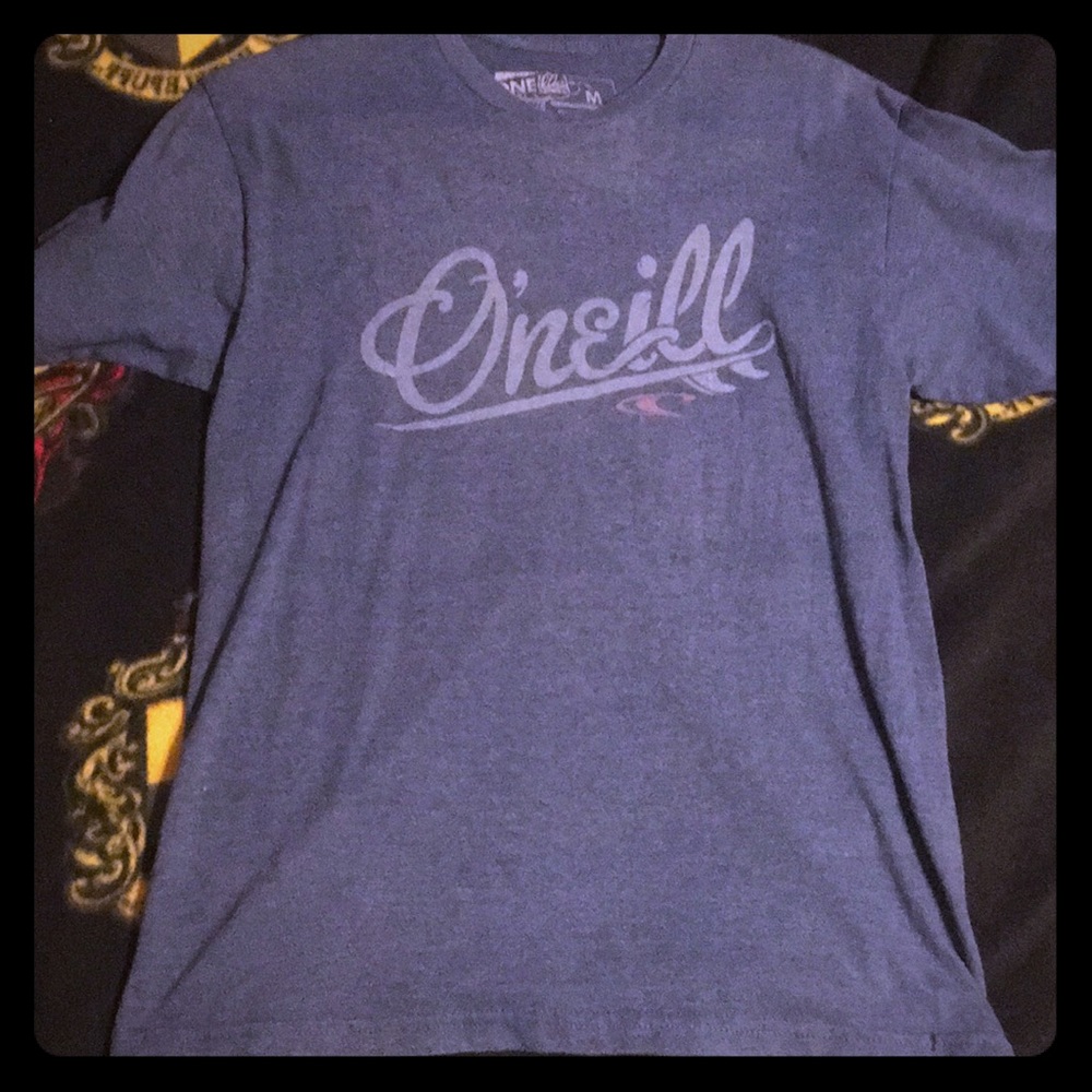 Blue medium short sleeve shirt